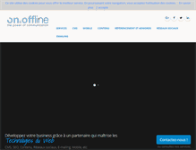 Tablet Screenshot of on-off-line.com